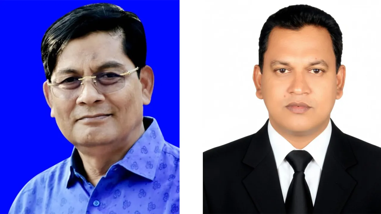 পার্বত্য চট্টগ্রামে পিসিএনপির কেন্দ্রীয় কমিটির সভাপতি কাজী মজিব ও মহাসচিব শাব্বির আহম্মেদ