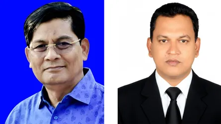 পার্বত্য চট্টগ্রামে পিসিএনপির কেন্দ্রীয় কমিটির সভাপতি কাজী মজিব ও মহাসচিব শাব্বির আহম্মেদ