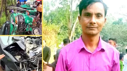 হাটহাজারীতে প্রাইভেটকার-সিএনজির সংঘর্ঘে নিহত ১, আহত ৮