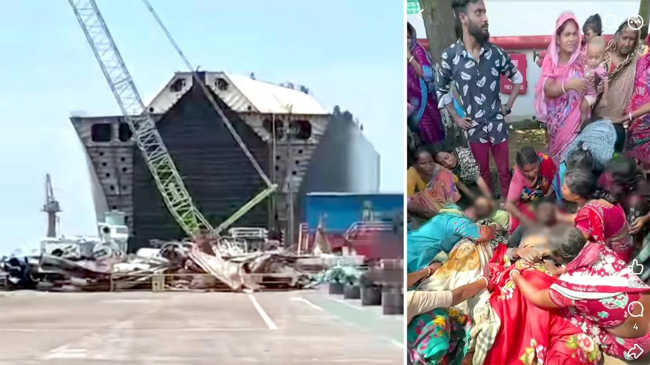 সীতাকুণ্ডে জাহাজের গ্যাস লিকেজ থেকে বিস্ফোরণে মৃত বেড়ে ৯, আহত ৩০