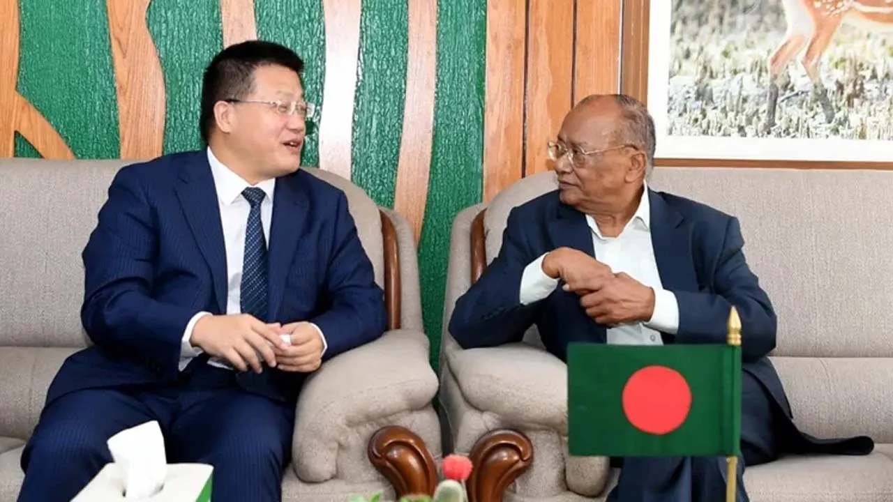পরিবেশ মন্ত্রীর সাথে চীনের রাষ্ট্রদূতের সৌজন্য সাক্ষাৎ