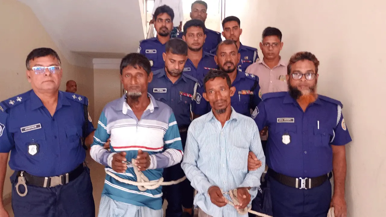 চরফ্যাসনে ডাব ব্যবসায়ী হত্যার ২ আসামি গ্রেফতার
