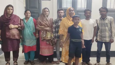 চৌগাছা সীমান্ত দিয়ে নারী-শিশুসহ ৯ জনকে পুশ ইন করেছে বিএসএফ