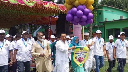 চৌগাছার হাকিমপুর মাধ্যমিক বিদ্যালয়ে পুনর্মিলনী