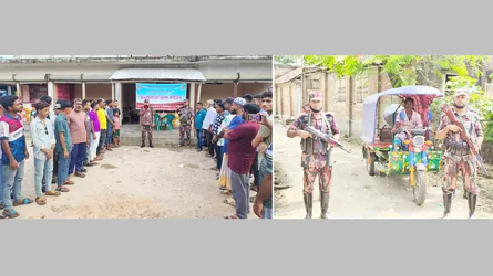 চুয়াডাঙ্গা-মেহেরপুর সীমান্তে পুশইন ঠেকাতে বিজিবির সচেতনতামূলক প্রচারণা