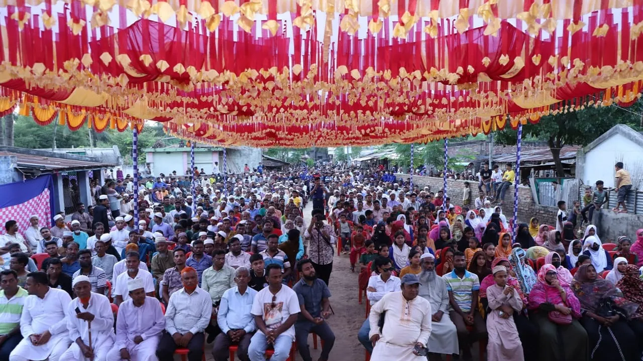 জীবননগরে মাদকবিরোধী সমাবেশ : ১৬ কারবারির আত্মসমর্পণ