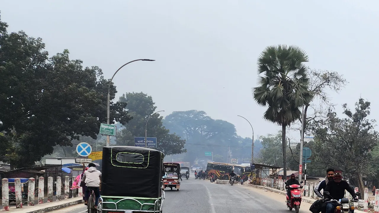 চুয়াডাঙ্গায় ৮ ডিগ্রিতে নেমে এলো তাপমাত্রা