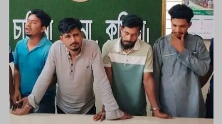 স্বামীর কাছ থেকে স্ত্রীকে ছিনিয়ে নিয়ে সঙ্ঘবদ্ধ ধর্ষণ, গ্রেফতার ৪