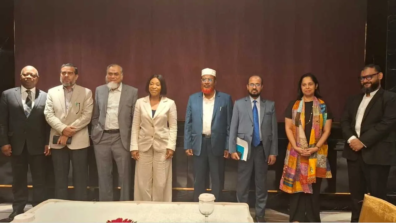 কমনওয়েলথ প্রতিনিধি দলের সাথে জামায়াত নেতাদের বৈঠক