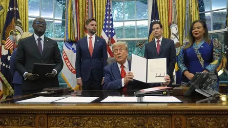 ট্রাম্পের মধ্যস্থতায় রুয়ান্ডা-ডিআর কঙ্গো শান্তিচুক্তি স্বাক্ষর