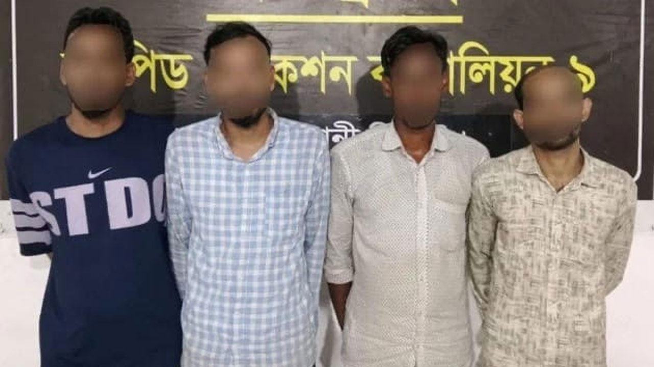 Counterfeit-currency-manufacturing-gang-busted-in-Sylhet,-4-arrested
