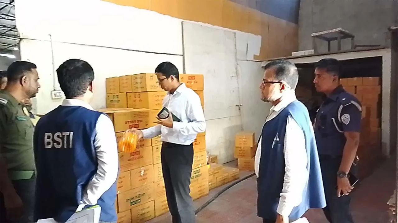 ভেজাল শিশু খাদ্য তৈরির দায়ে লাখ টাকা জরিমানা, ৭ দিনের জেল