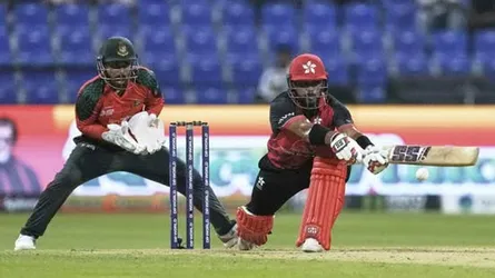 বাংলাদেশকে চ্যালেঞ্জিং টার্গেট দিলো হংকং