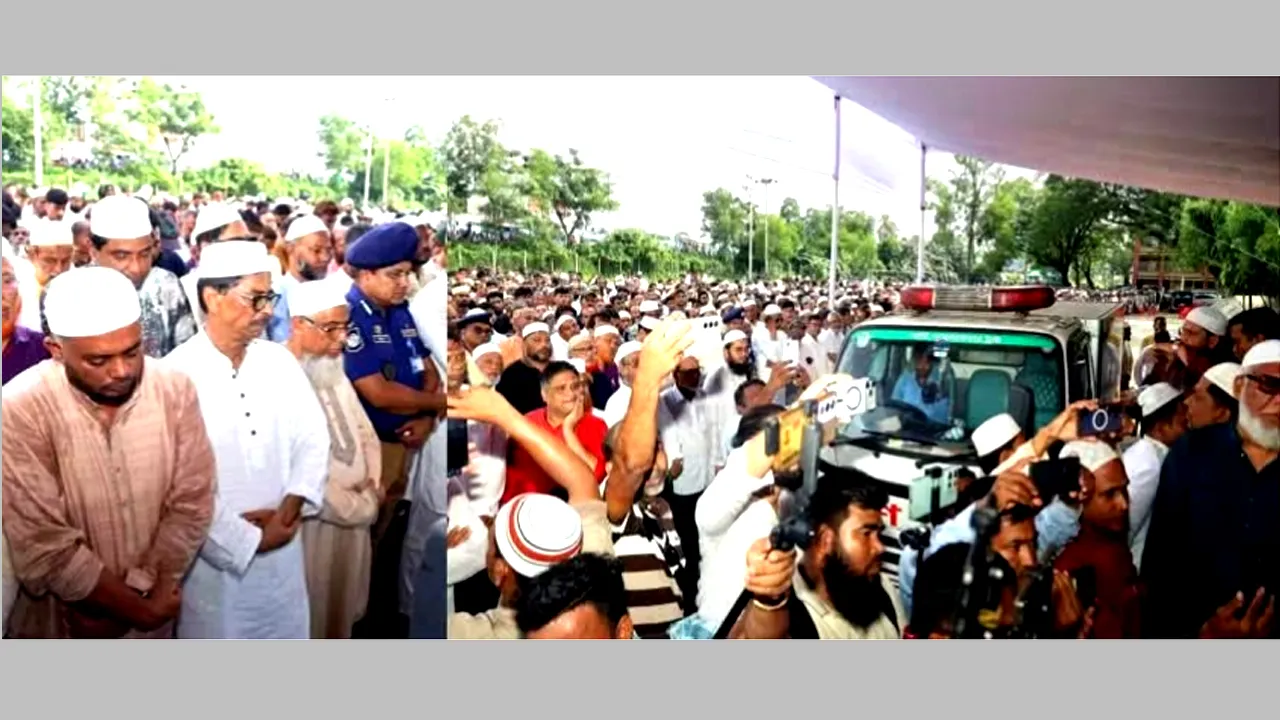 কুমিল্লায় কৃষিমন্ত্রীর মায়ের জানাজা অনুষ্ঠিত