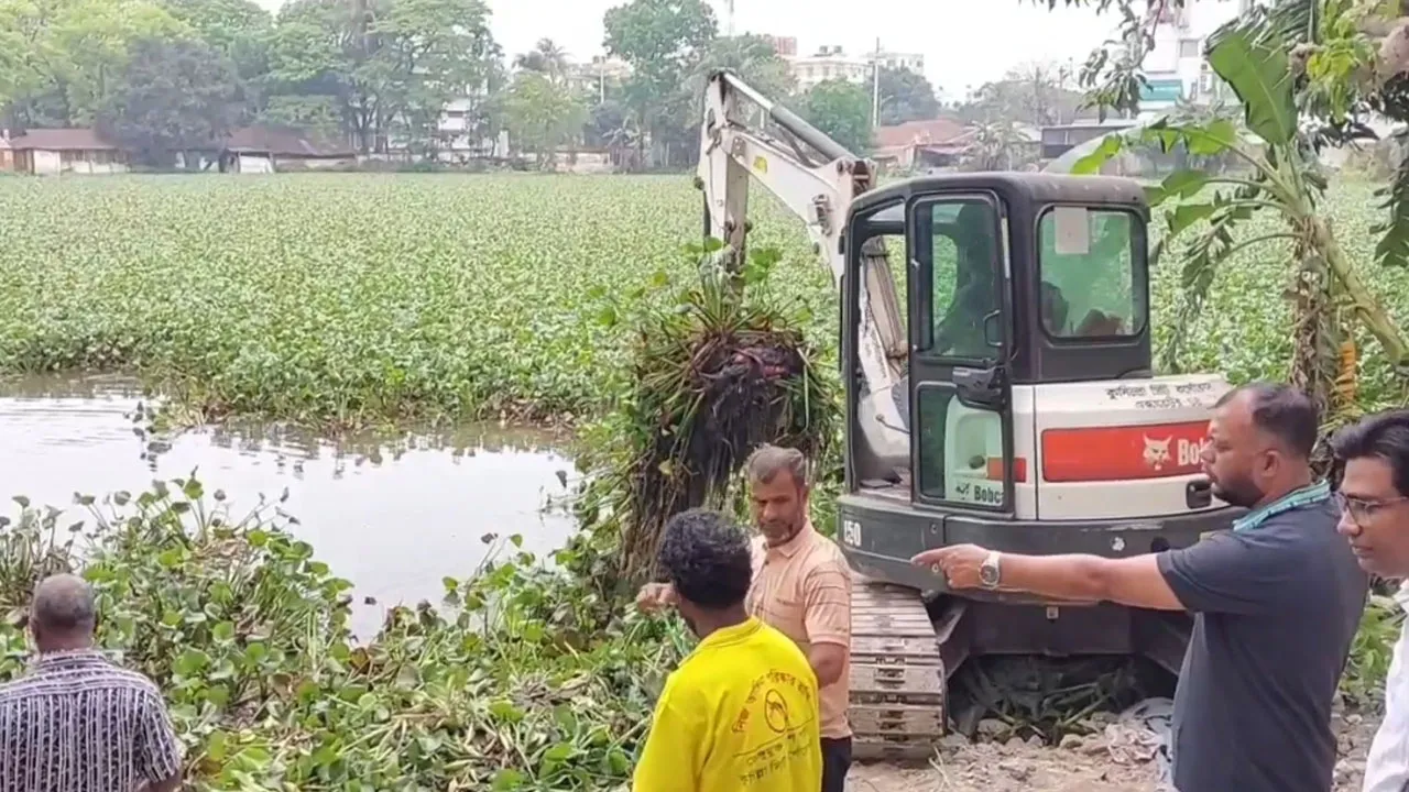 কুমিল্লা সিটিকে মশামুক্ত করতে পরিচ্ছন্নতা অভিযান