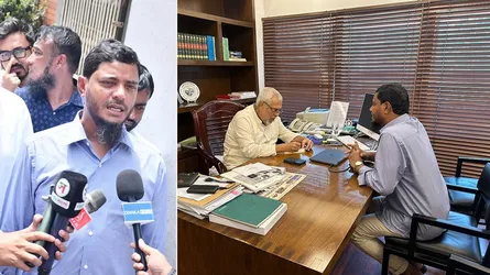 বগা সেতু নির্মাণের অগ্রগতি সাধনে দ্বিতীয় দফায় সেতু উপদেষ্টার সাথে ড. মাসুদের বৈঠক