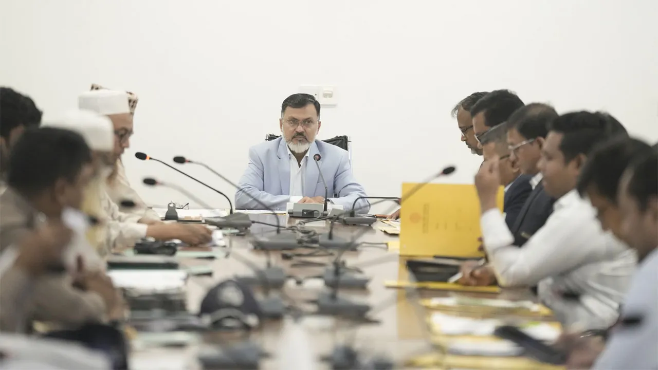 আগারগাঁও পুরাতন বাণিজ্য মেলার মাঠে ডিএনসিসির কেন্দ্রীয় ঈদ জামাত