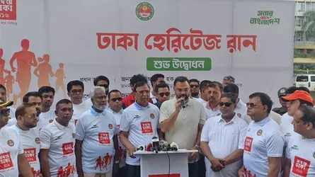 ডিএসসিসির হেরিটেজ রান : পরিচ্ছন্ন ও সবুজ নগর গড়ার আহবান
