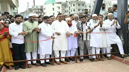 সংস্কার কাজ শেষ, পথচারীদের চলাচলের জন্য উন্মুক্ত কামরাঙ্গীরচর লোহার ব্রিজ