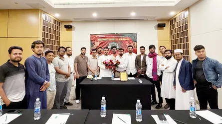 চীনে ডাকসু প্রতিনিধি দলকে প্রবাসী বাংলাদেশীদের সংবর্ধনা
