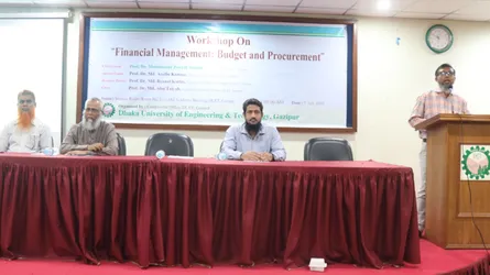 আর্থিক ব্যবস্থাপনায় স্বচ্ছতা ও জবাবদিহিতার মাধ্যমে প্রাতিষ্ঠানিক সক্ষমতা বৃদ্ধি করতে হবে : ডুয়েট ভিসি
