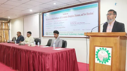 প্রযুক্তিগত উৎকর্ষতা সাধনে আমাদের যুগোপযোগী দক্ষতা অর্জন করতে হবে