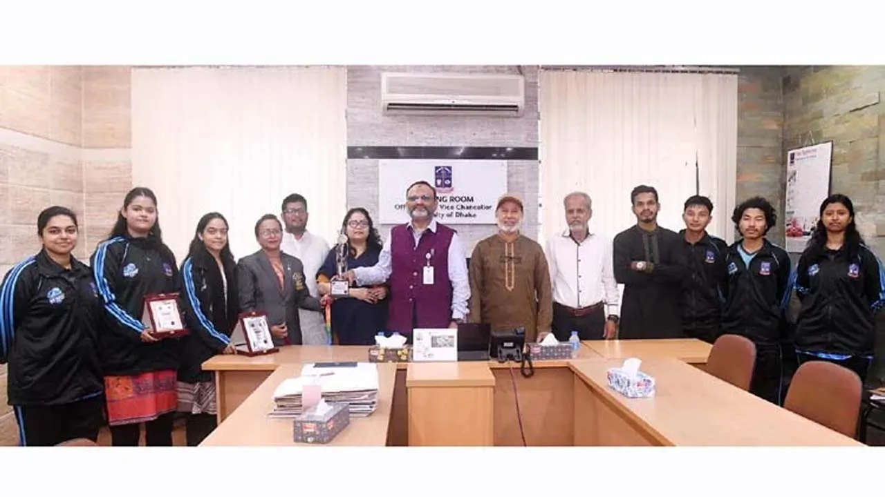 আন্তঃবিশ্ববিদ্যালয় টেবিল টেনিস প্রতিযোগিতায় নারী এককে ঢাবি চ্যাম্পিয়ন