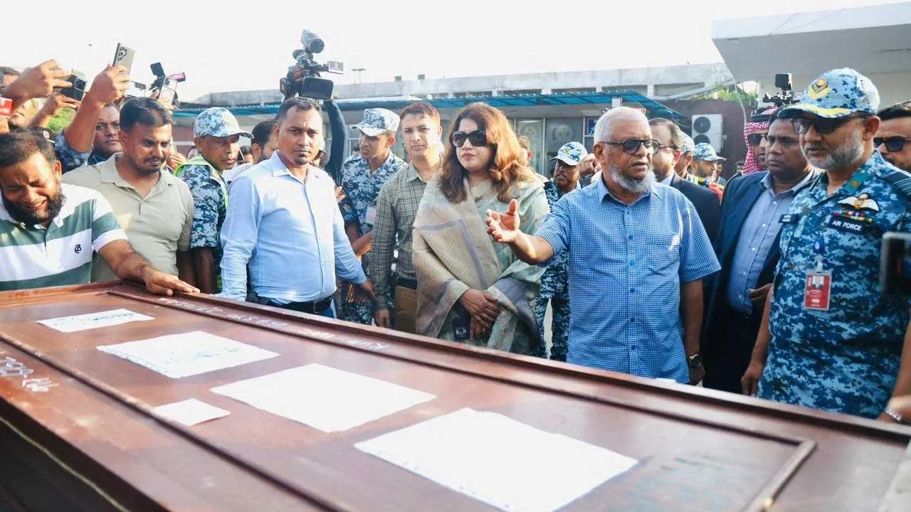 সৌদিতে অগ্নিকাণ্ডে নিহত ৯ বাংলাদেশীর লাশ দেশে