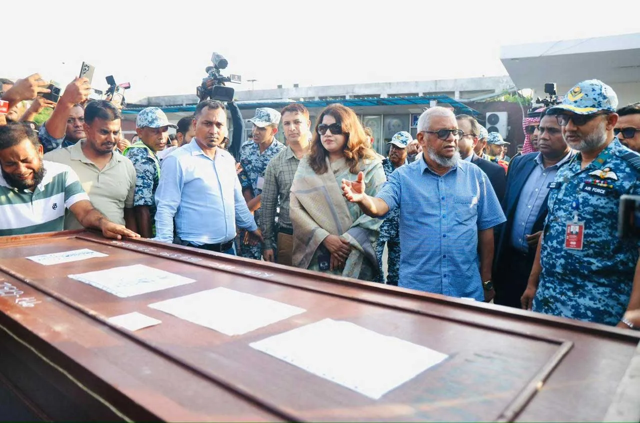 সৌদিতে অগ্নিকাণ্ডে নিহত ৯ বাংলাদেশীর লাশ দেশে