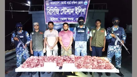 ভোলা থেকে ঢাকায় হরিণের গোশত পাচার, আটক ২