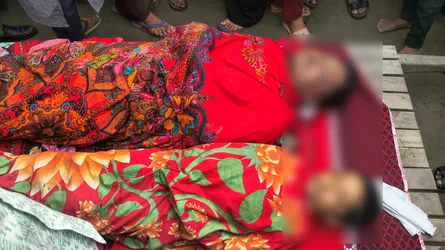 দেলদুয়ারে বজ্রপাতে বাবা-মেয়ের মৃত্যু