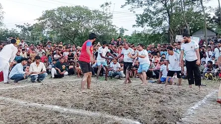 ধামরাইয়ে অন্ধদের হাডুডু খেলা, চ্যাম্পিয়ন ঢাকা অন্ধ একাদশ