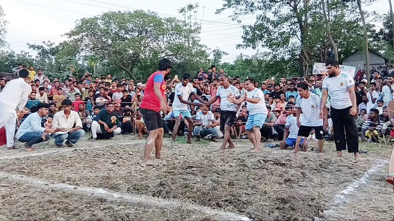 ধামরাইয়ে অন্ধদের হাডুডু খেলা, চ্যাম্পিয়ন ঢাকা অন্ধ একাদশ