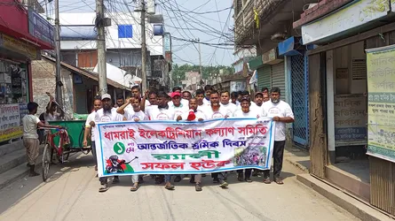 ধামরাইয়ে আন্তর্জাতিক মে দিবসে র‍্যালি ও সমাবেশ