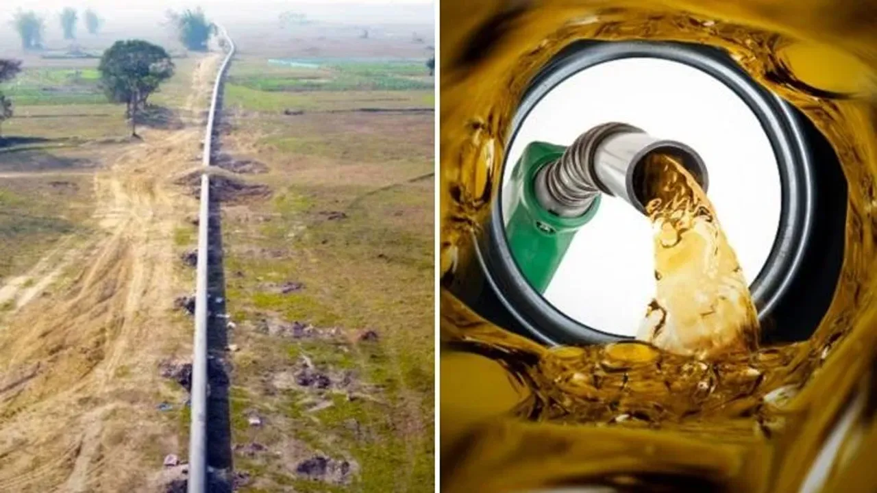 ভারত-বাংলাদেশ পাইপলাইনের মাধ্যমে পার্বতীপুরে পৌঁছাল ৪ হাজার টন ডিজেল