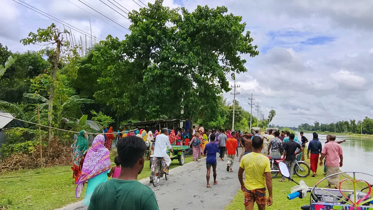 ডিমলায় তিস্তার সেচ ক্যানেলে ডুবে খালা-ভাগ্নির মৃত্যু