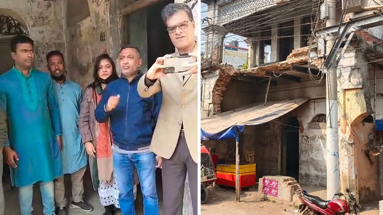 দিনাজপুর জেলা আওয়ামী লীগ অফিসে নেতাকর্মীদের অবস্থান