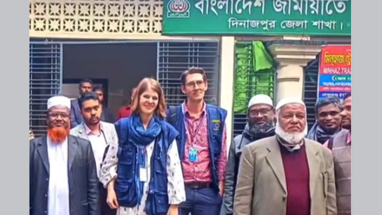 দিনাজপুরে জামায়াতের সাথে আলোচনায় ইউরোপীয় ইউনিয়নের পর্যবেক্ষক টিম