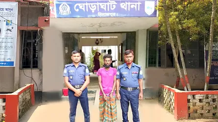 ঘোড়াঘাটে শিশু তাসফিয়ার মৃত্যুর রহস্য উদ্ঘাটন, সৎ বাবা গ্রেফতার
