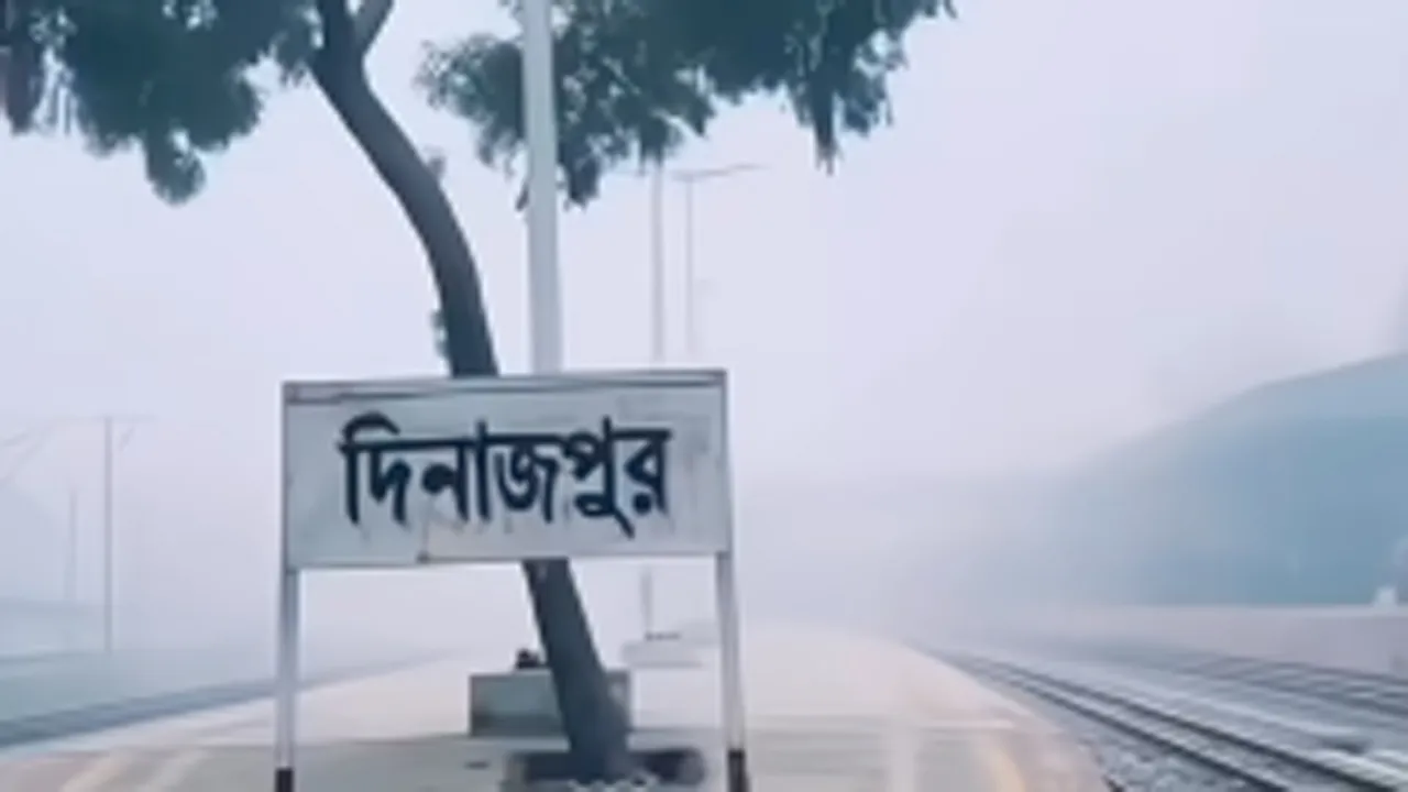 দিনাজপুরে শীতে কাবু সাধারণ মানুষ