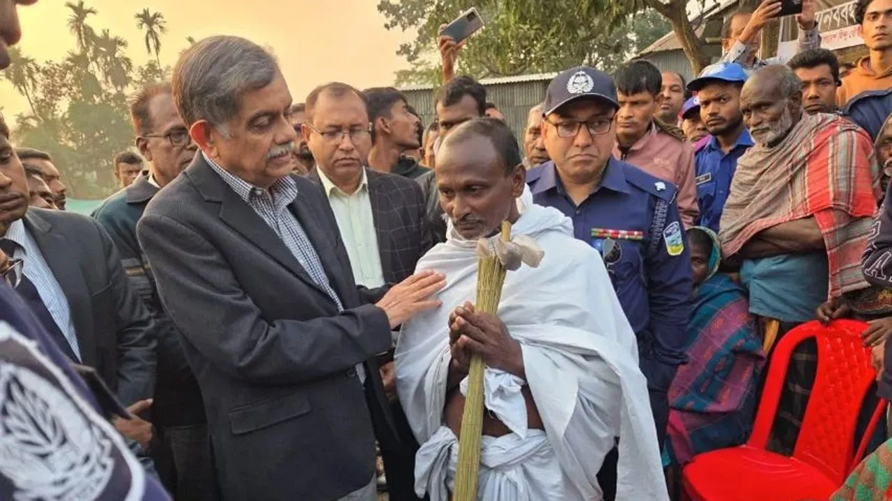 ভালুকার সেই দীপু দাসের পরিবারকে আর্থিক সহায়তা ও বাড়ি নির্মাণে সরকারের উদ্যোগ