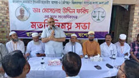 চৌগাছা প্রেস ক্লাব উন্নয়নে জামায়াত নেতা ডা: ফরিদের অনুদান