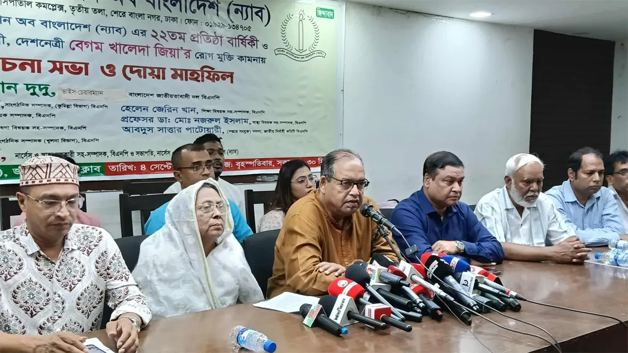 নির্বাচন নিয়ে ষড়যন্ত্রের উদ্যোক্তা আওয়ামী লীগ : শামসুজ্জামান দুদু