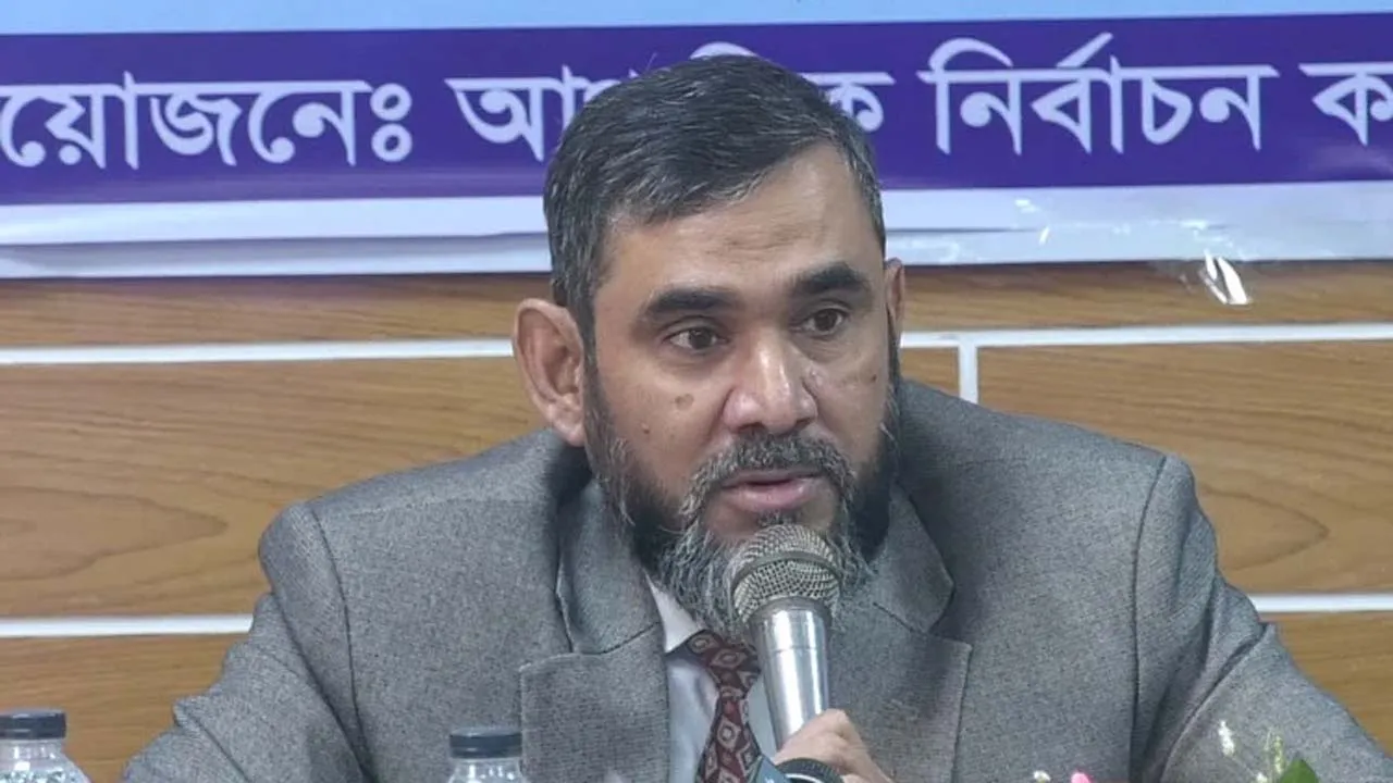 নির্বাচন কমিশন ‘শাপলা’ প্রতীক হিসেবে তালিকাভুক্ত করেনি : ইসি সানাউল্লাহ