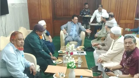 শিক্ষামন্ত্রীর সাথে জামায়াতের শিক্ষা বিভাগের কেন্দ্রীয় নেতৃবৃন্দের মতবিনিময়
