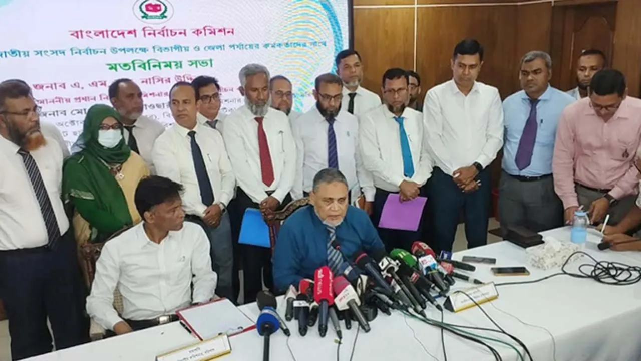 ডিসেম্বরের প্রথমার্ধে সংসদ নির্বাচনের তফসিল : সিইসি