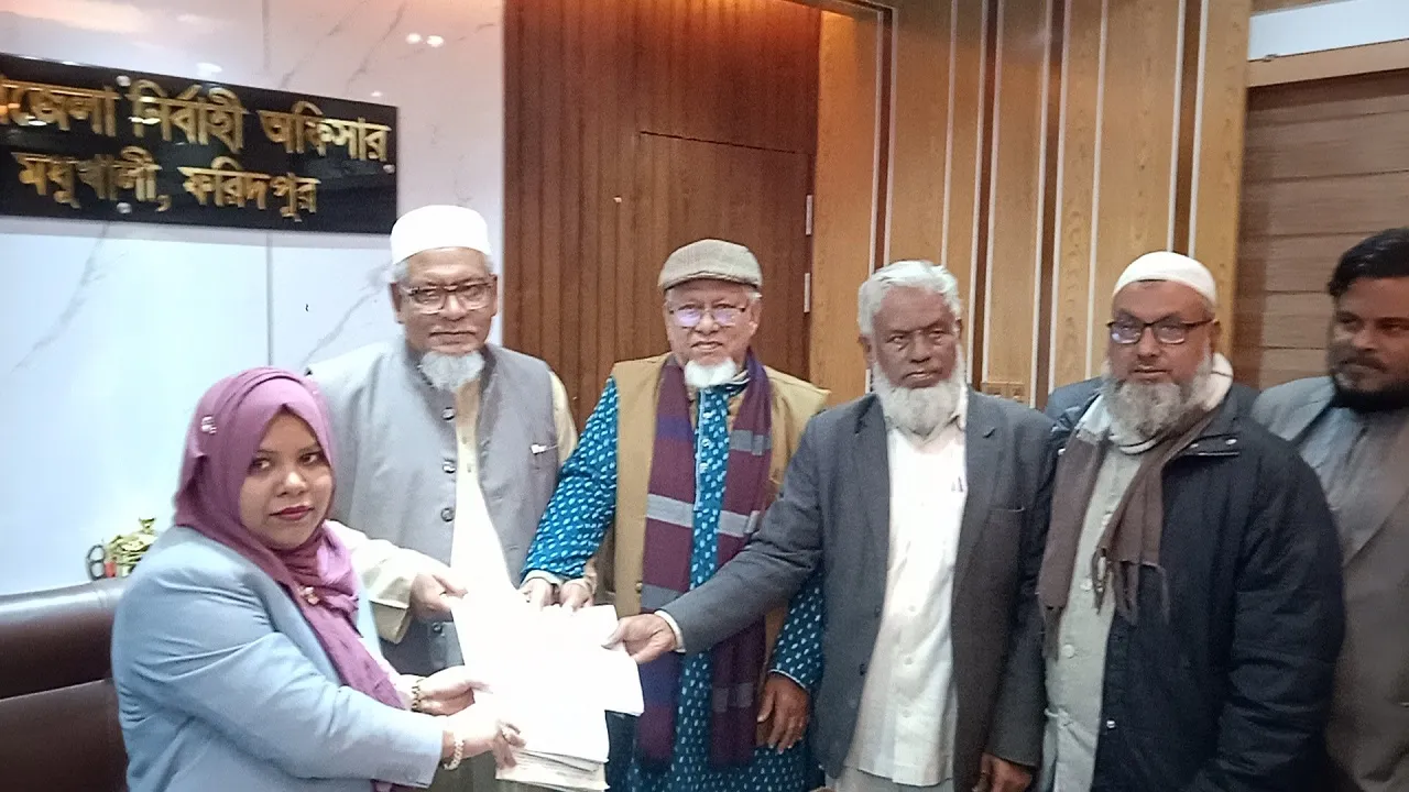 ফরিদপুর-১ আসনে মনোনয়ন পত্র জমা দিলেন জামায়াতের ইলিয়াস মোল্লা