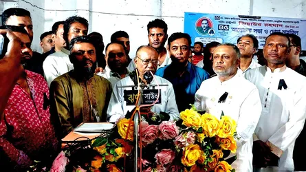 একদল মুখে স্বাধীনতা স্বাধীনতা করলেও তারা স্বাধীনতা চায়নি