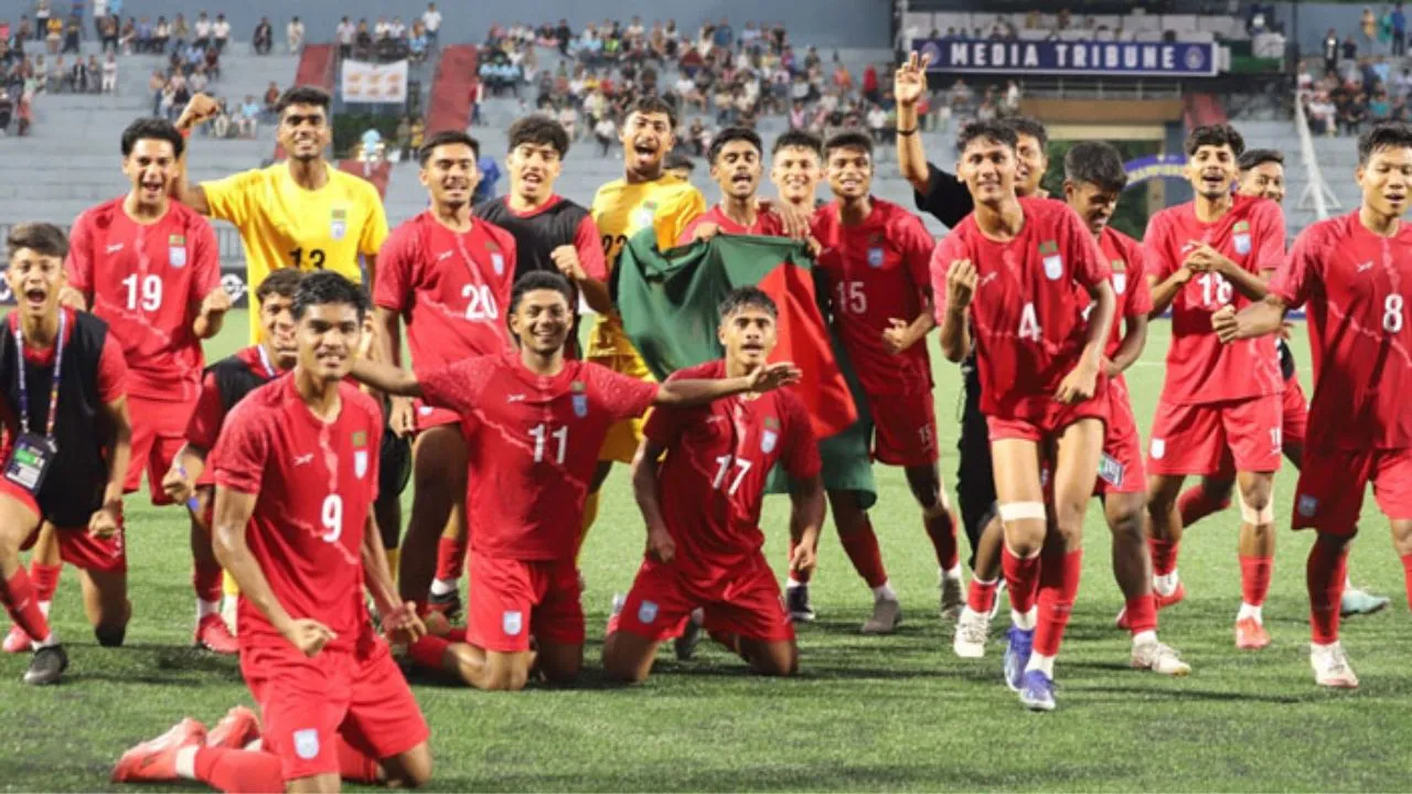 নেপালকে হারিয়ে ফাইনালে বাংলাদেশ