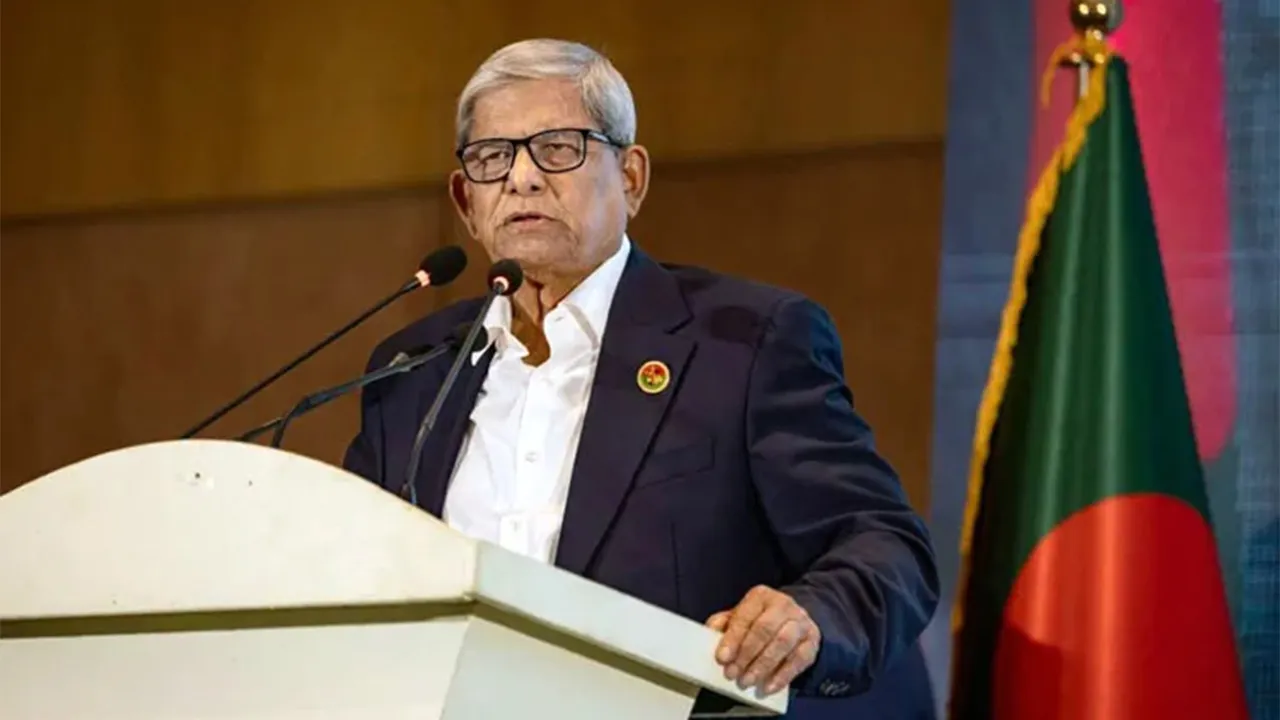 মির্জা ফখরুলকে রাষ্ট্রপতি ঘোষণা করে প্রজ্ঞাপন জারি
